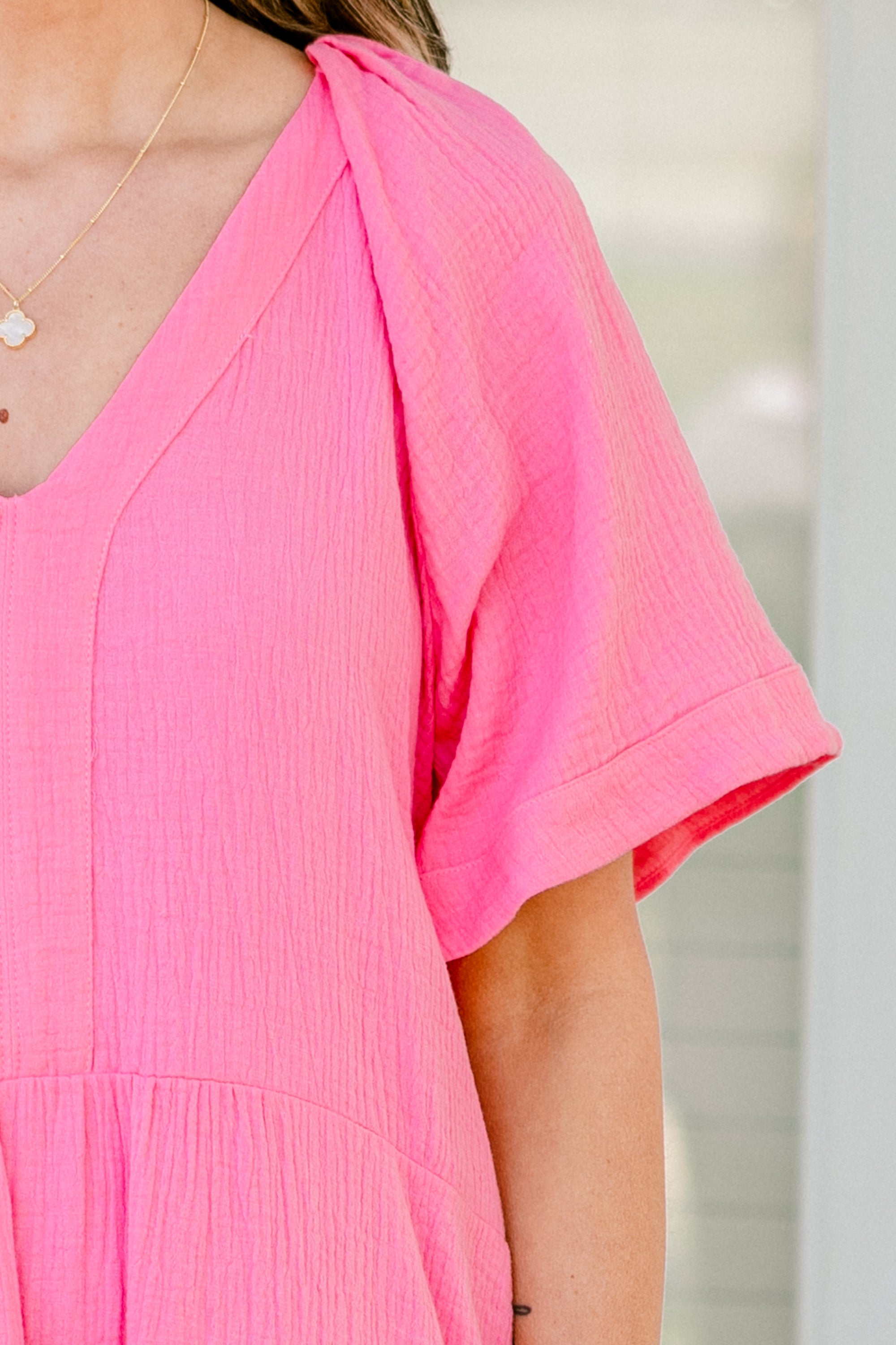 Cool Traces Dress, Pink