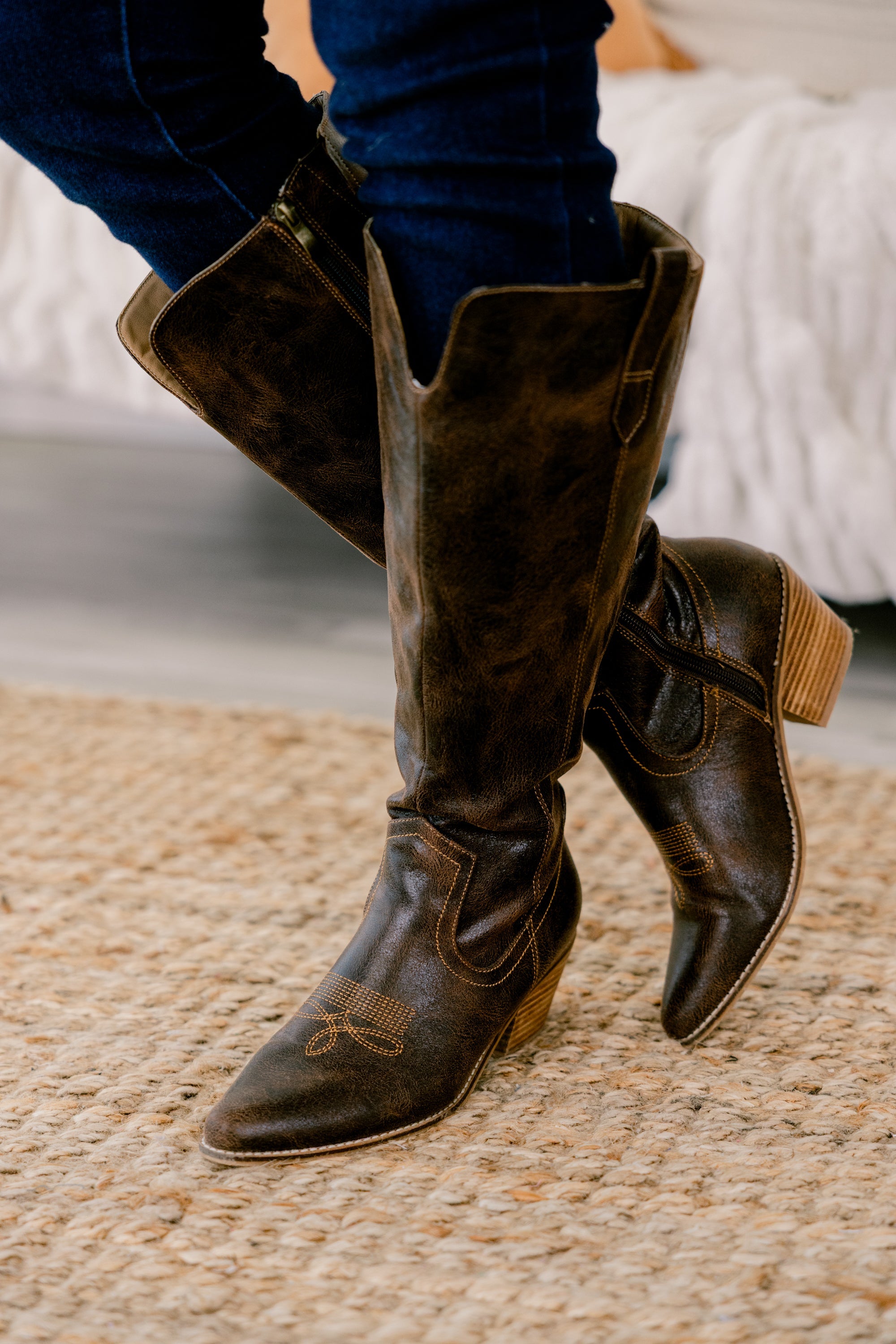 Corky's: Dusty Rose Trail Boots, Espresso