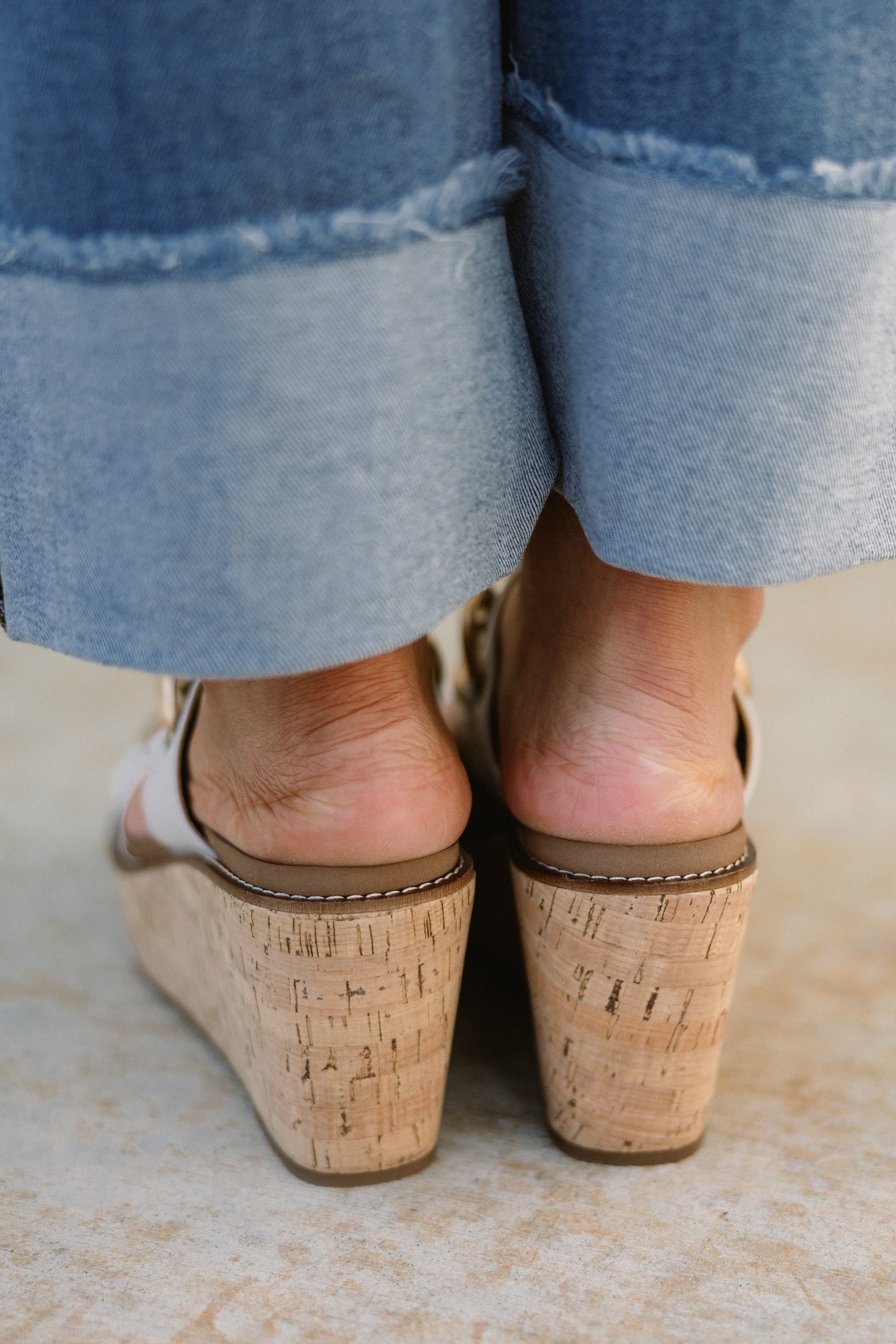 Corky's: Never Ordinary Wedges, Ivory