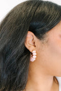 Cotton Candy Coast Earrings, Pink