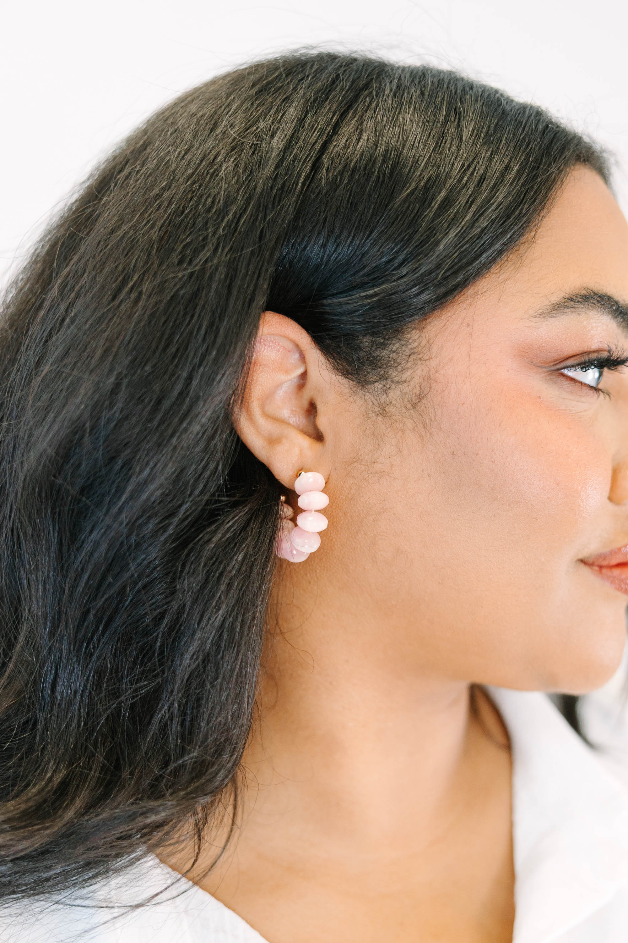 Cotton Candy Coast Earrings, Pink