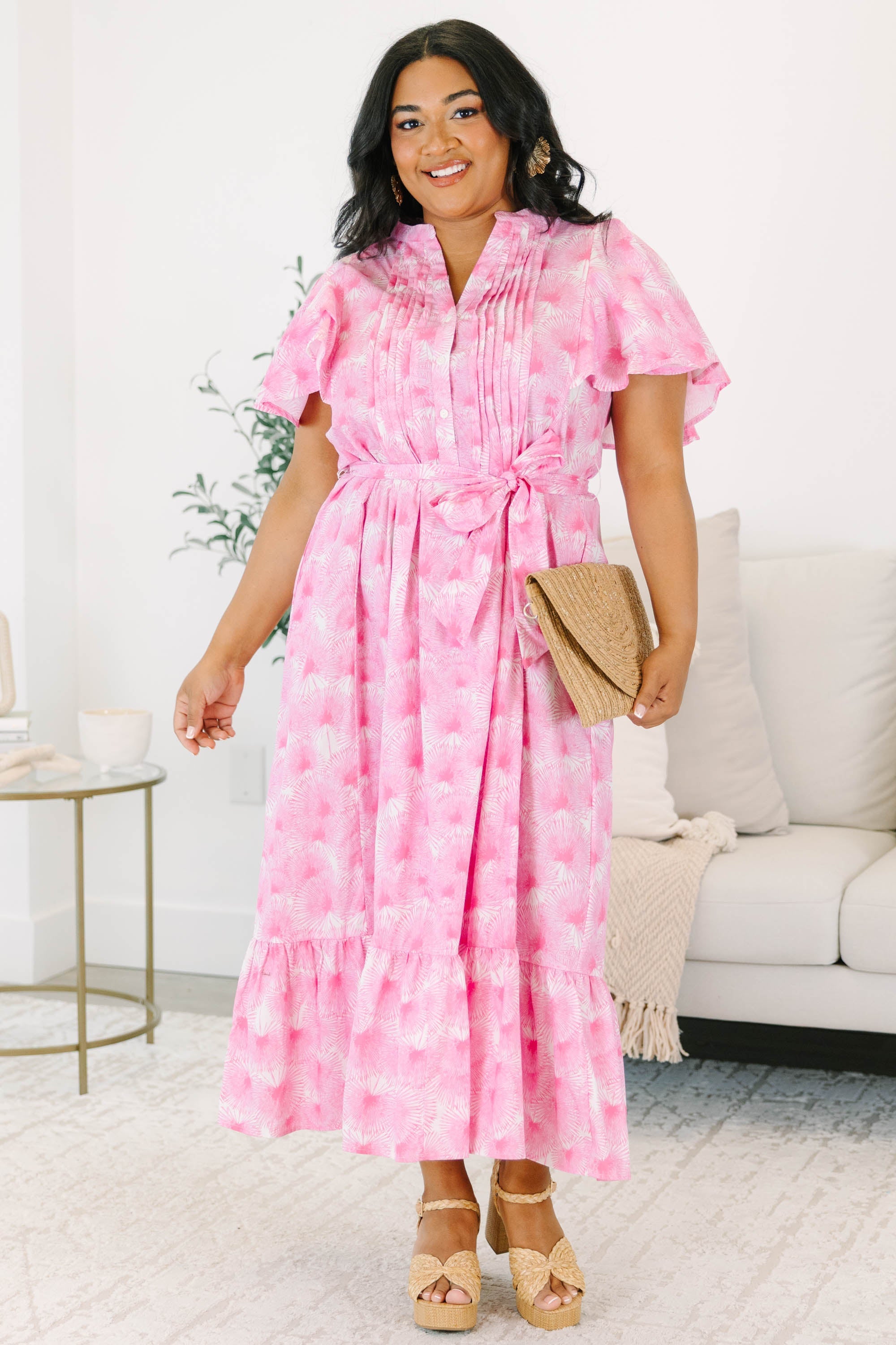 Cotton Candy Crush Dress, Pink