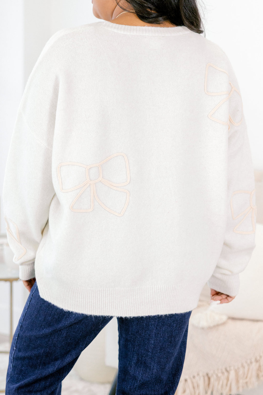 Count On Me Cardigan, Cream
