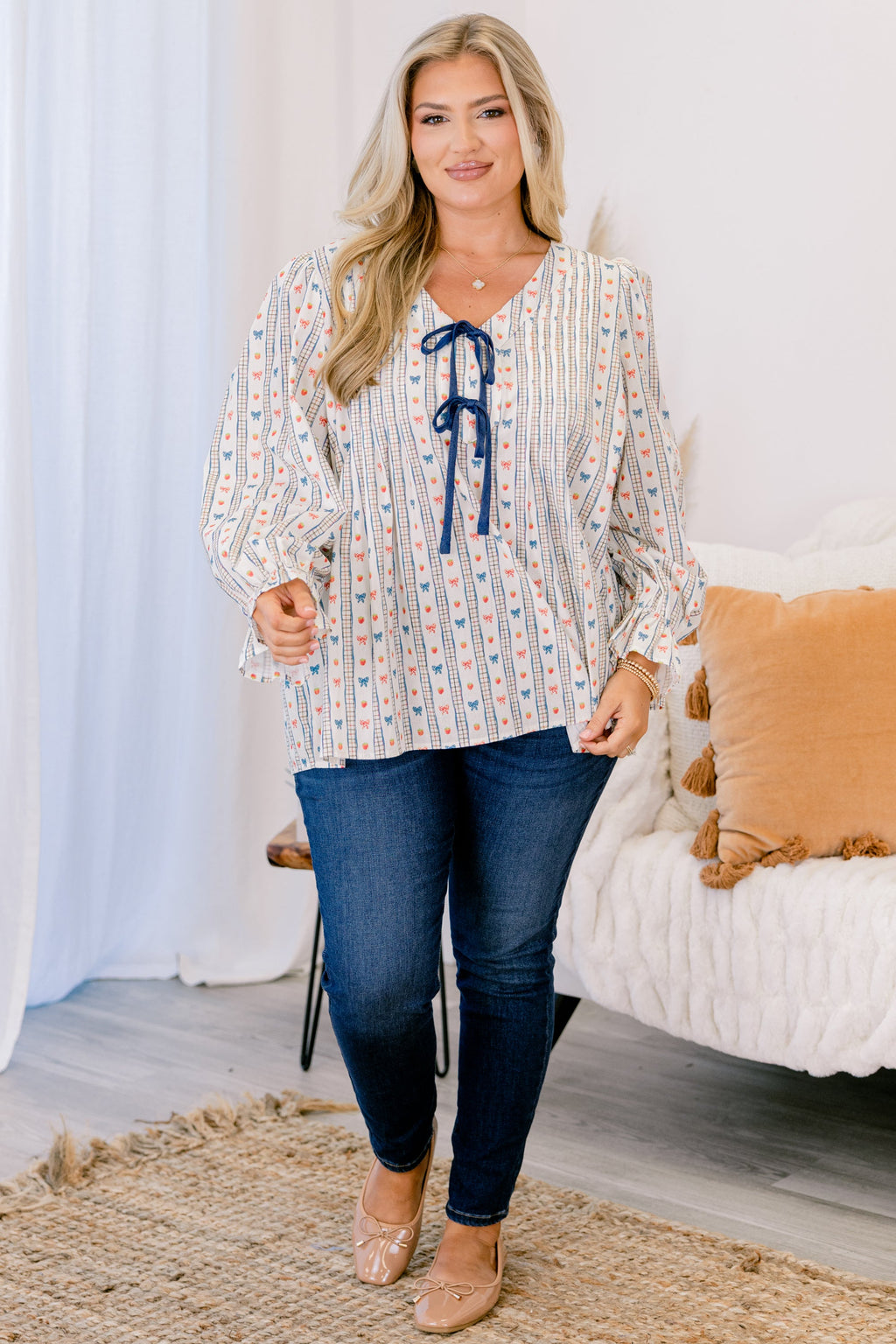Counting On Us Top, White
