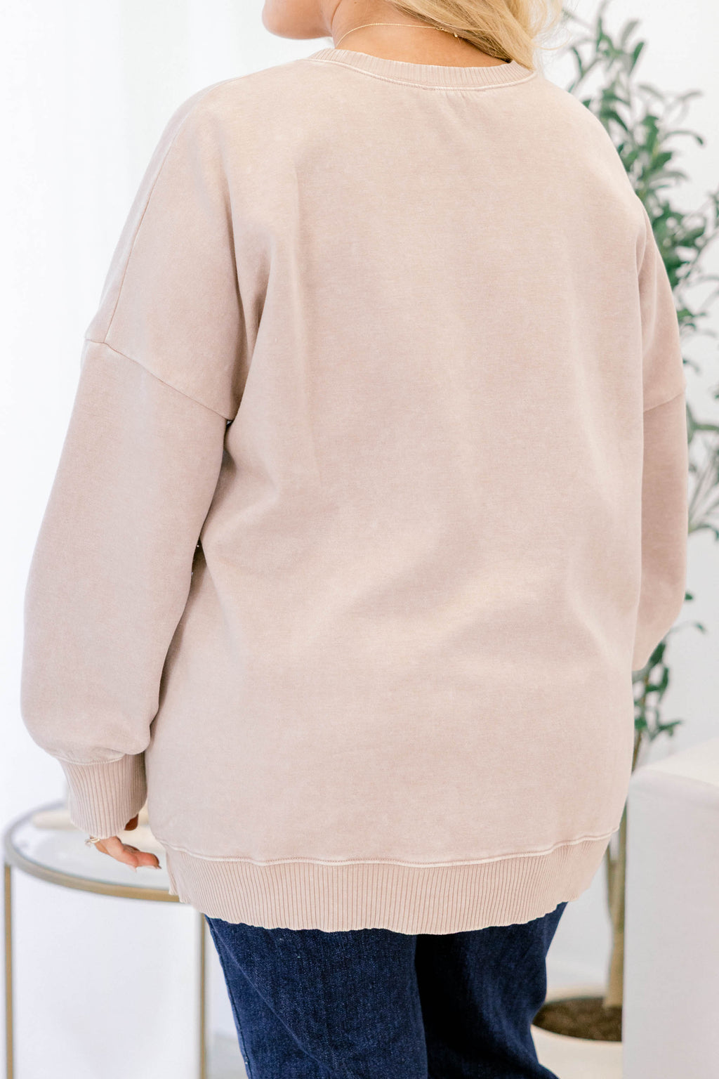 Counting The Days Pullover, Ash Mocha