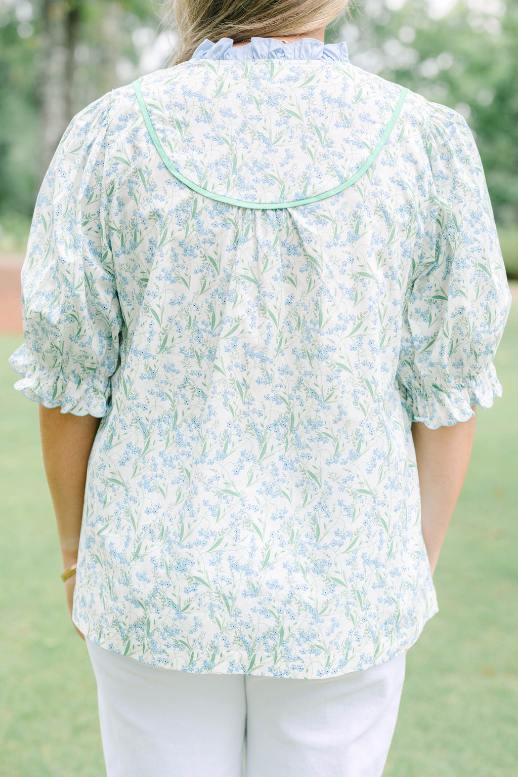 Counting The Days Top, Blue
