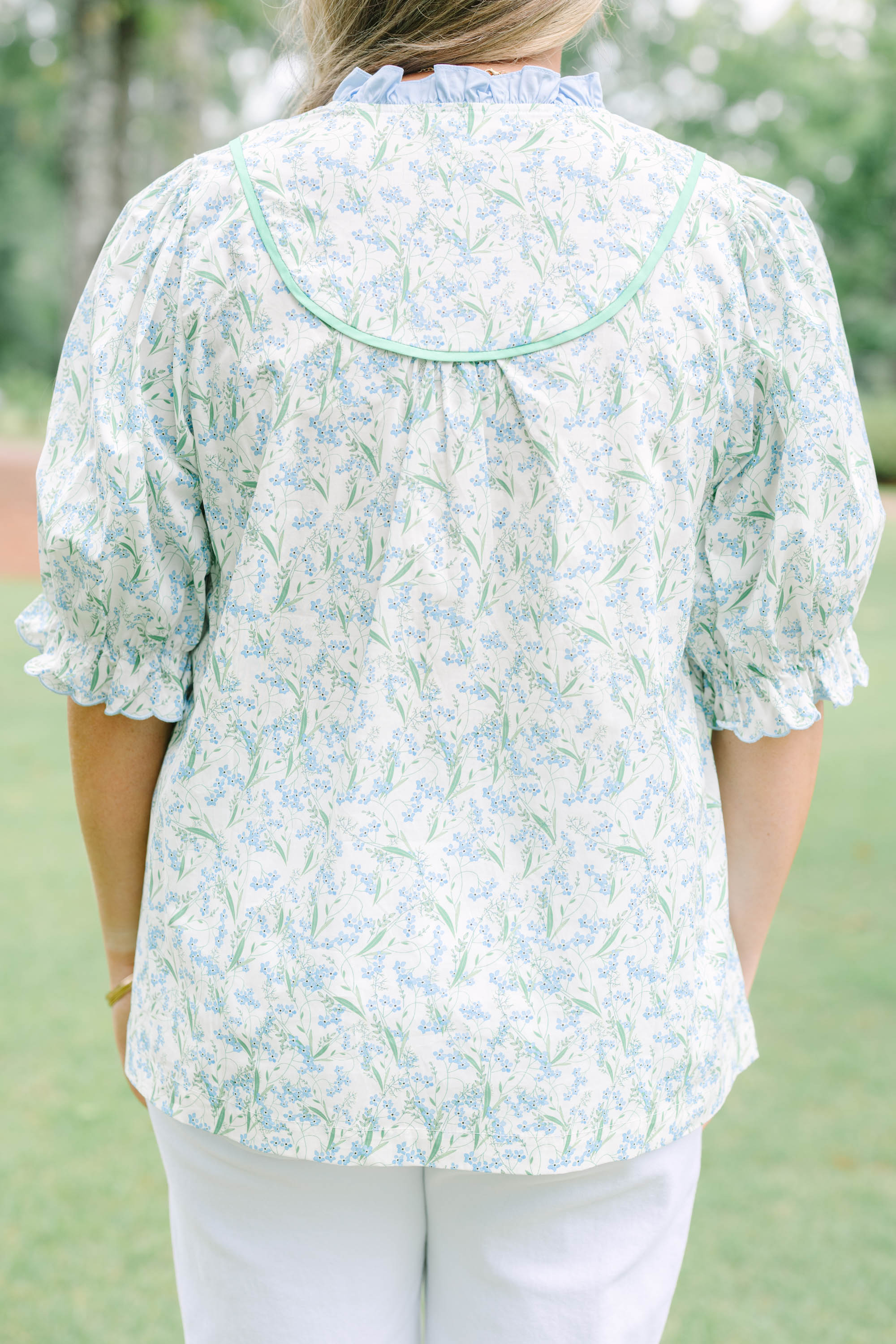 Counting The Days Top, Blue