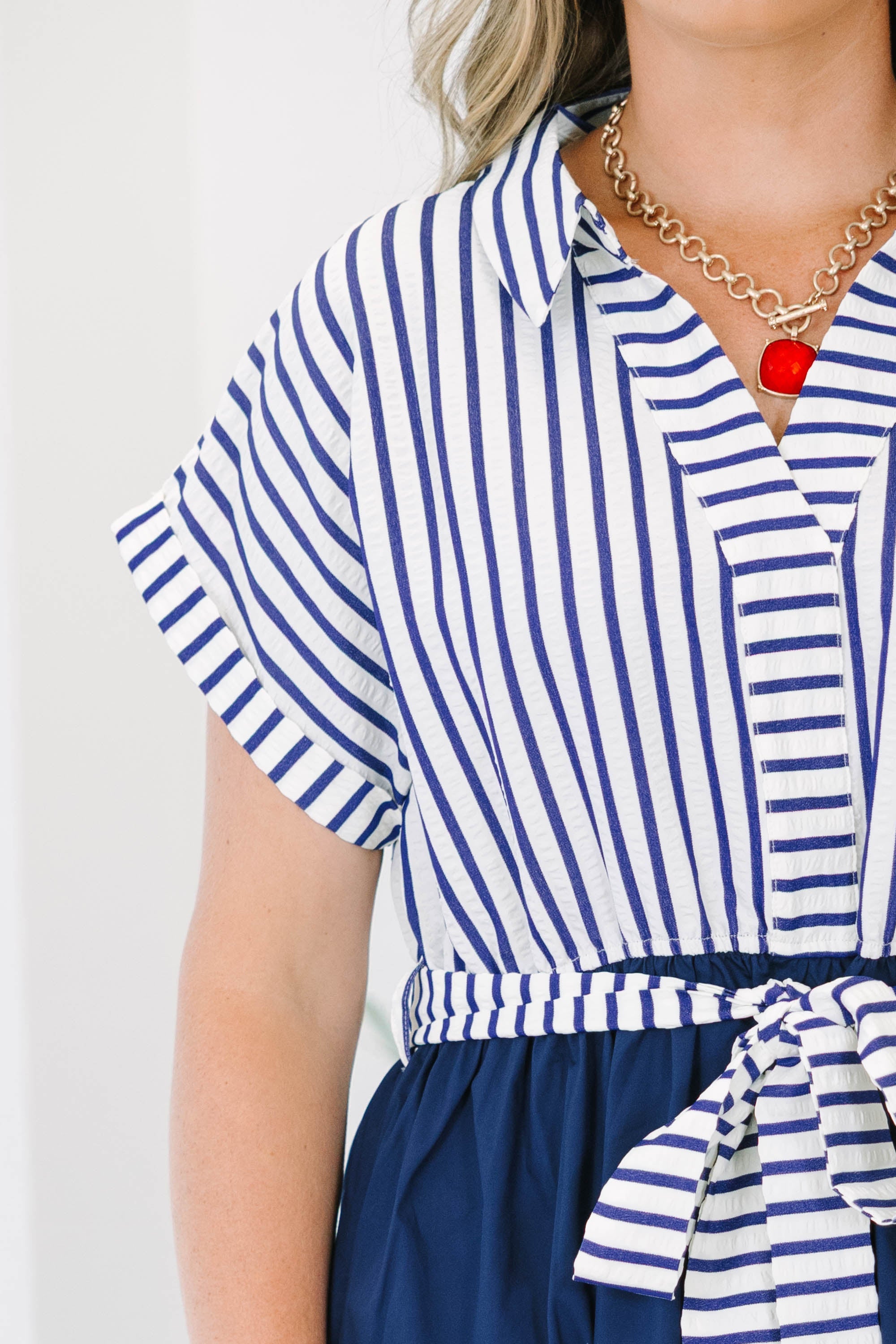 Country Club Cutie Dress, Blue