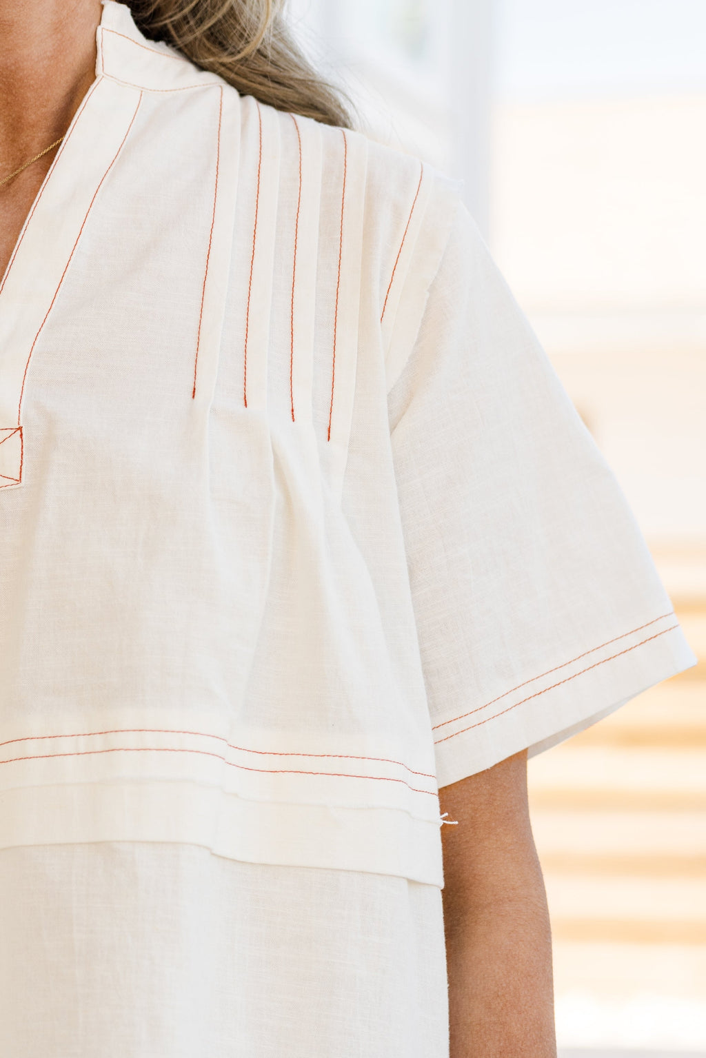 Countryside Trip Top, White