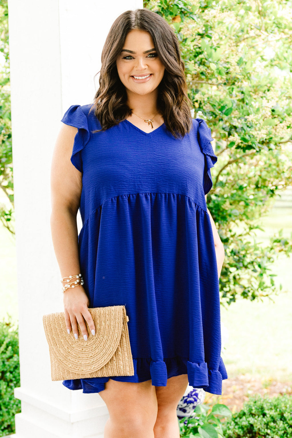 Cozy Cabana Dress, Royal
