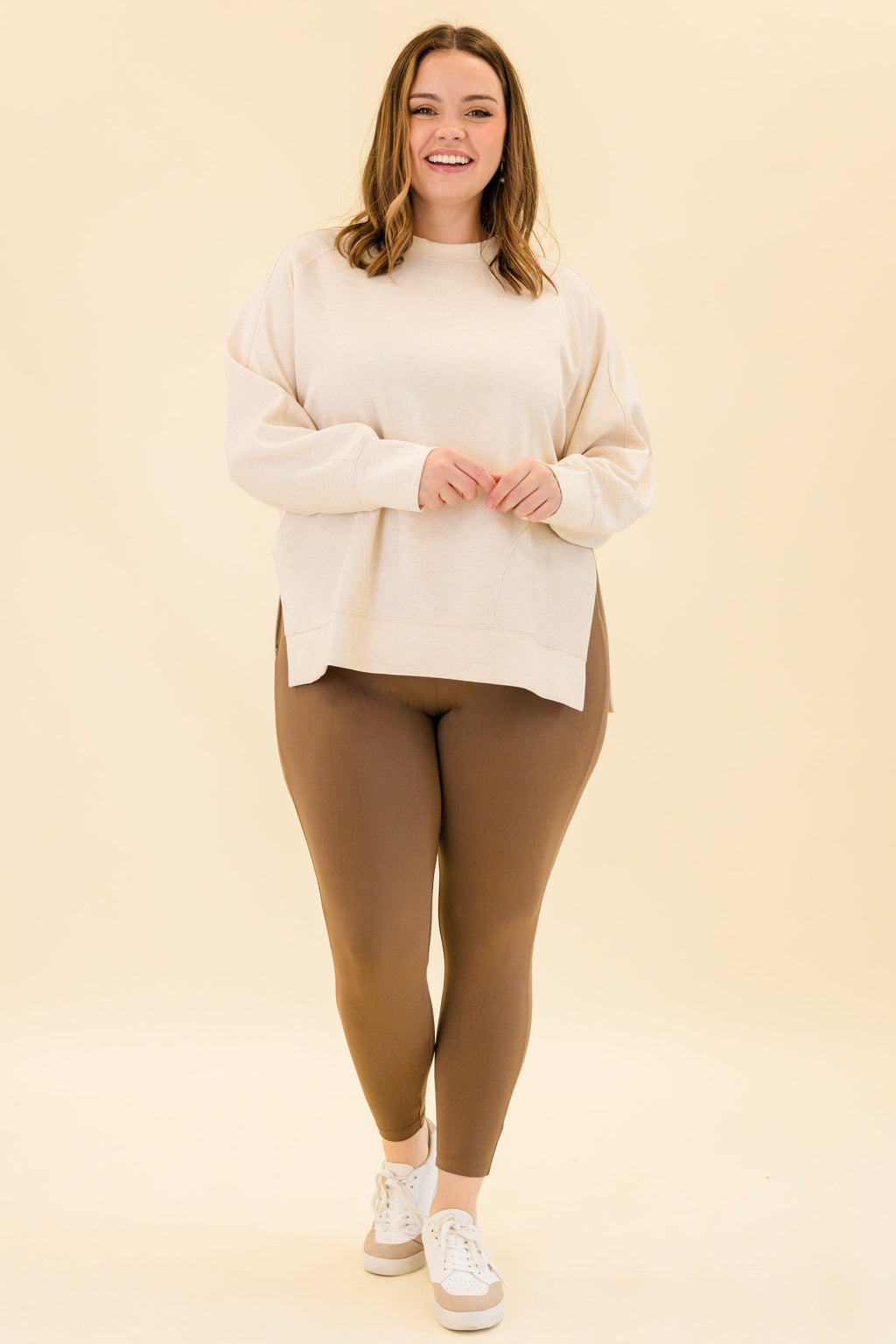Cozy Lifestyle Leggings, Mocha