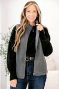 Craving Change Vest, Slate Grey