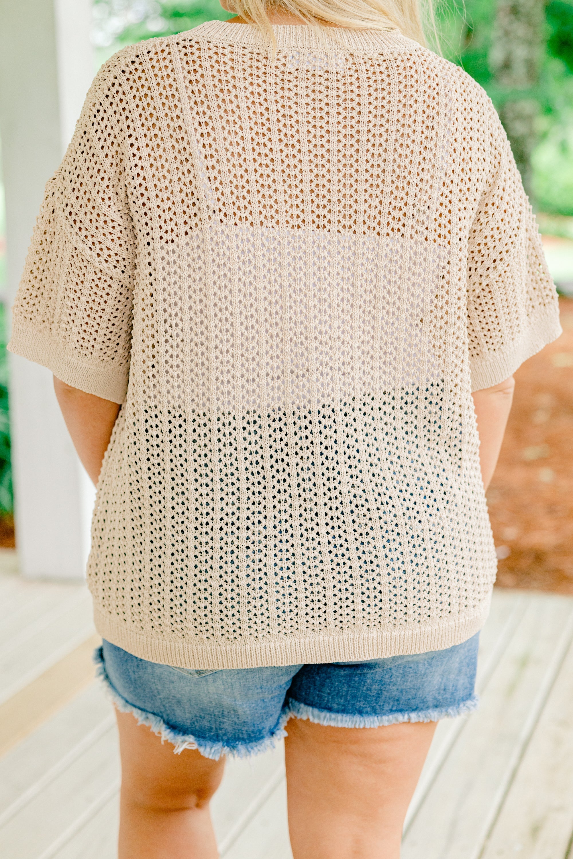 Crazy Stupid Love Knit Top, Taupe