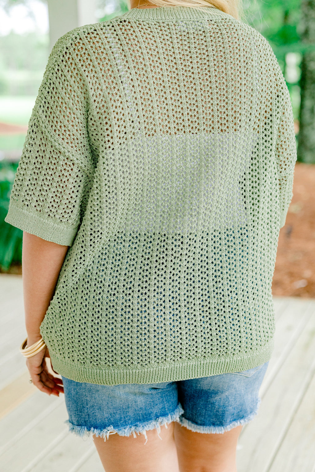 Crazy Stupid Love Knit Top, Sage