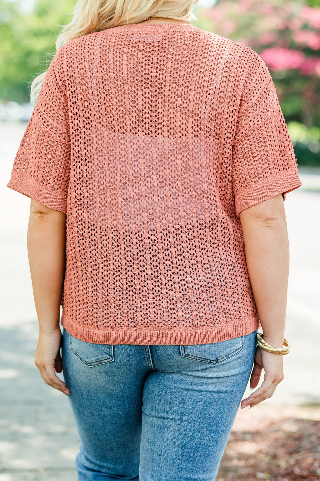 Crazy Stupid Love Knit Top, Cotta