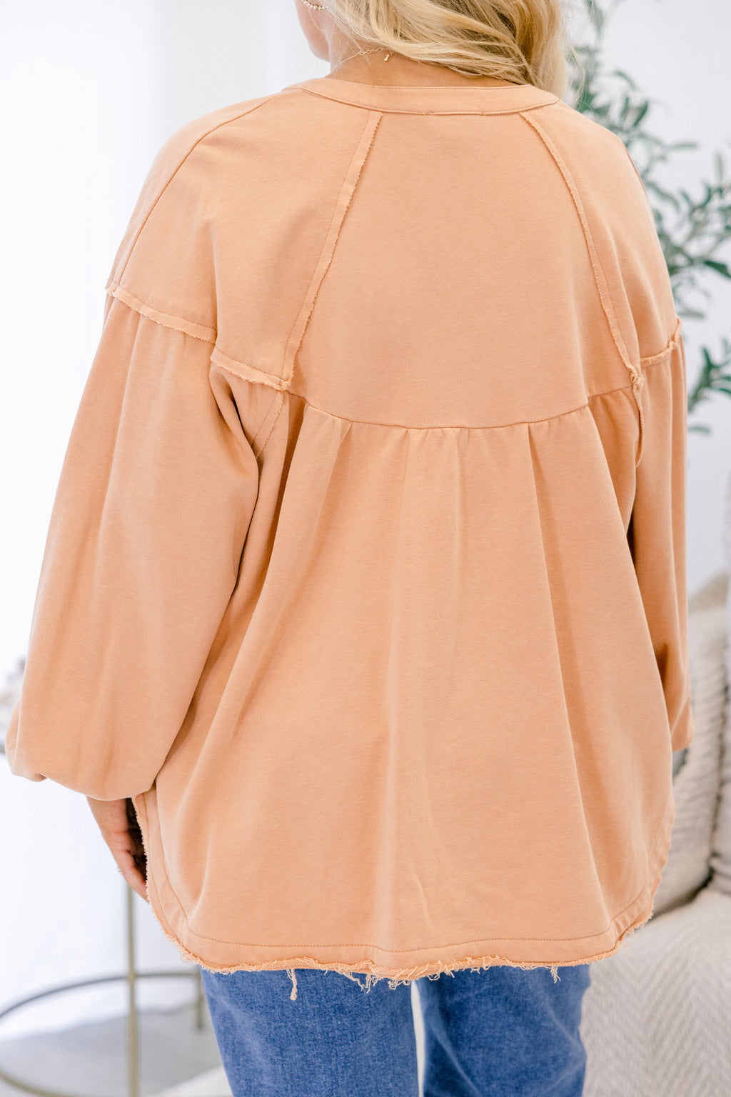 Crimson Sunset Pullover, Taupe