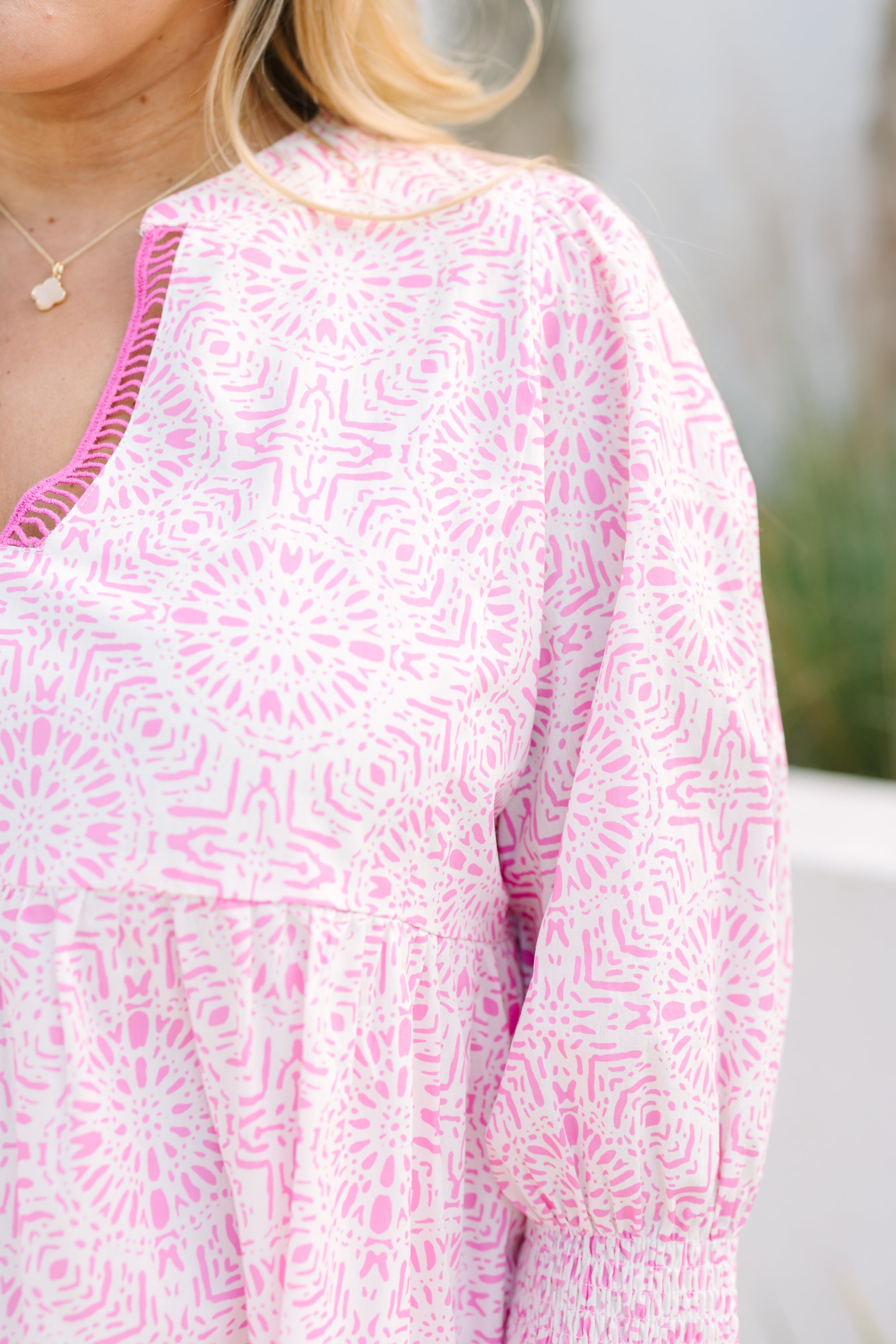 Current Mood Top, Pink