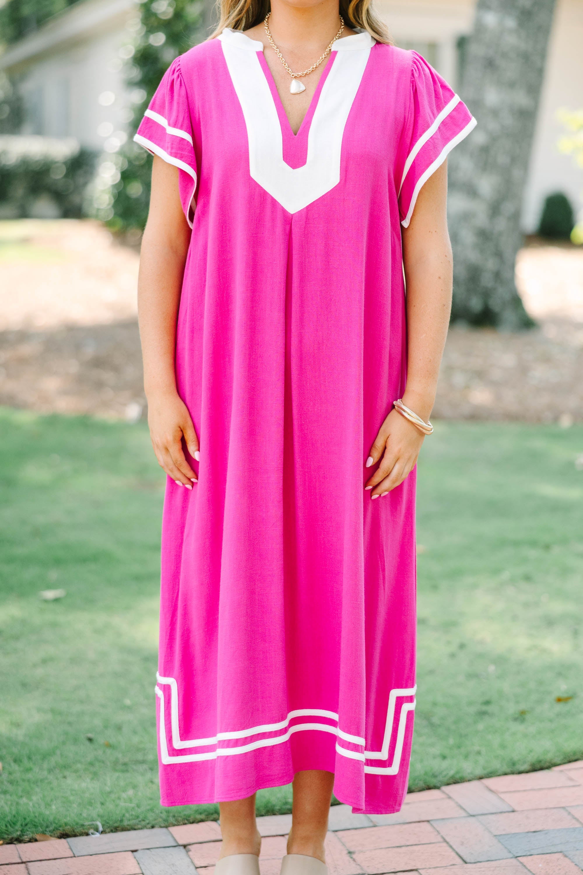 Cute With A Kick Dress, Pink