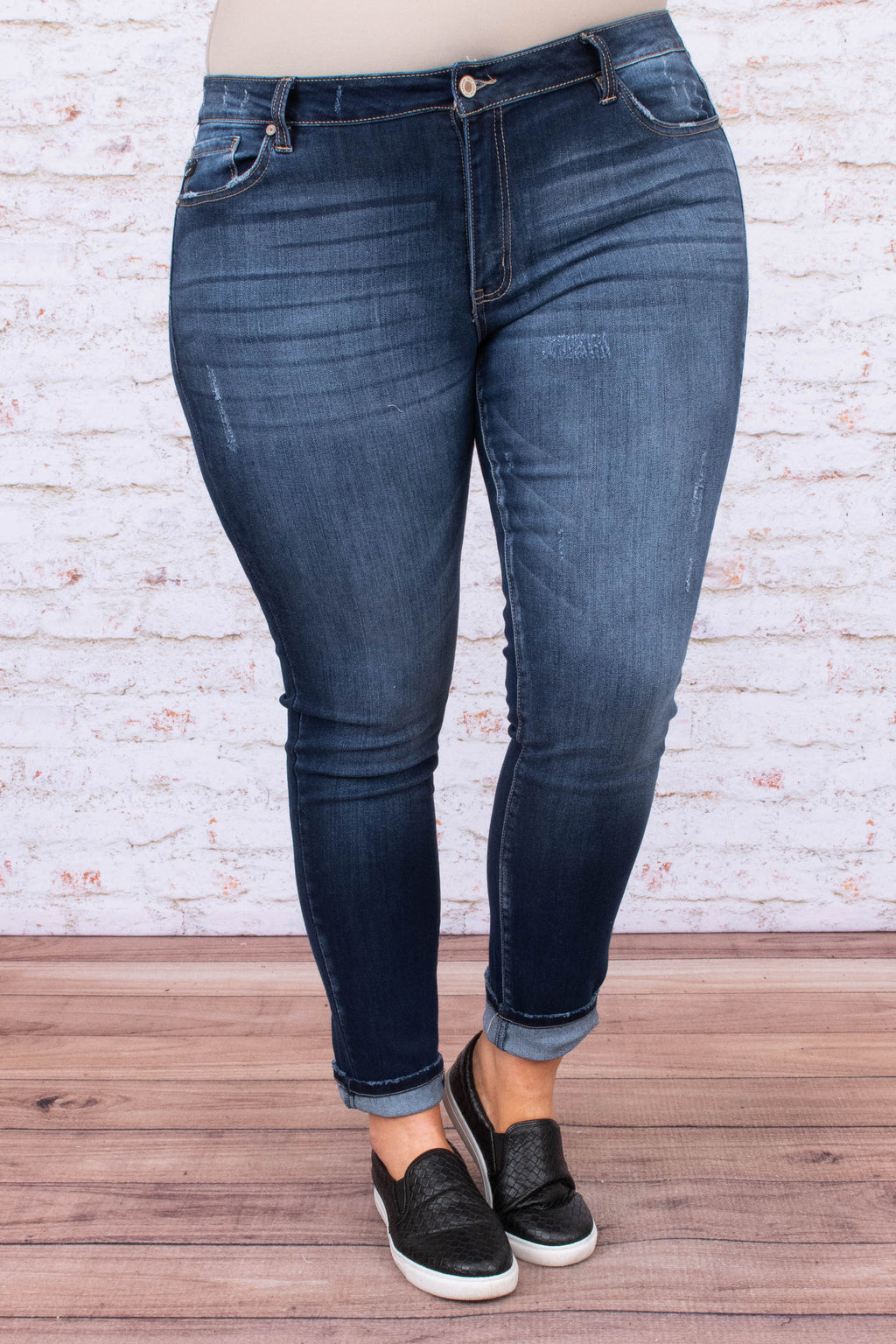 Wanting To Know Jeggings, Dark Wash