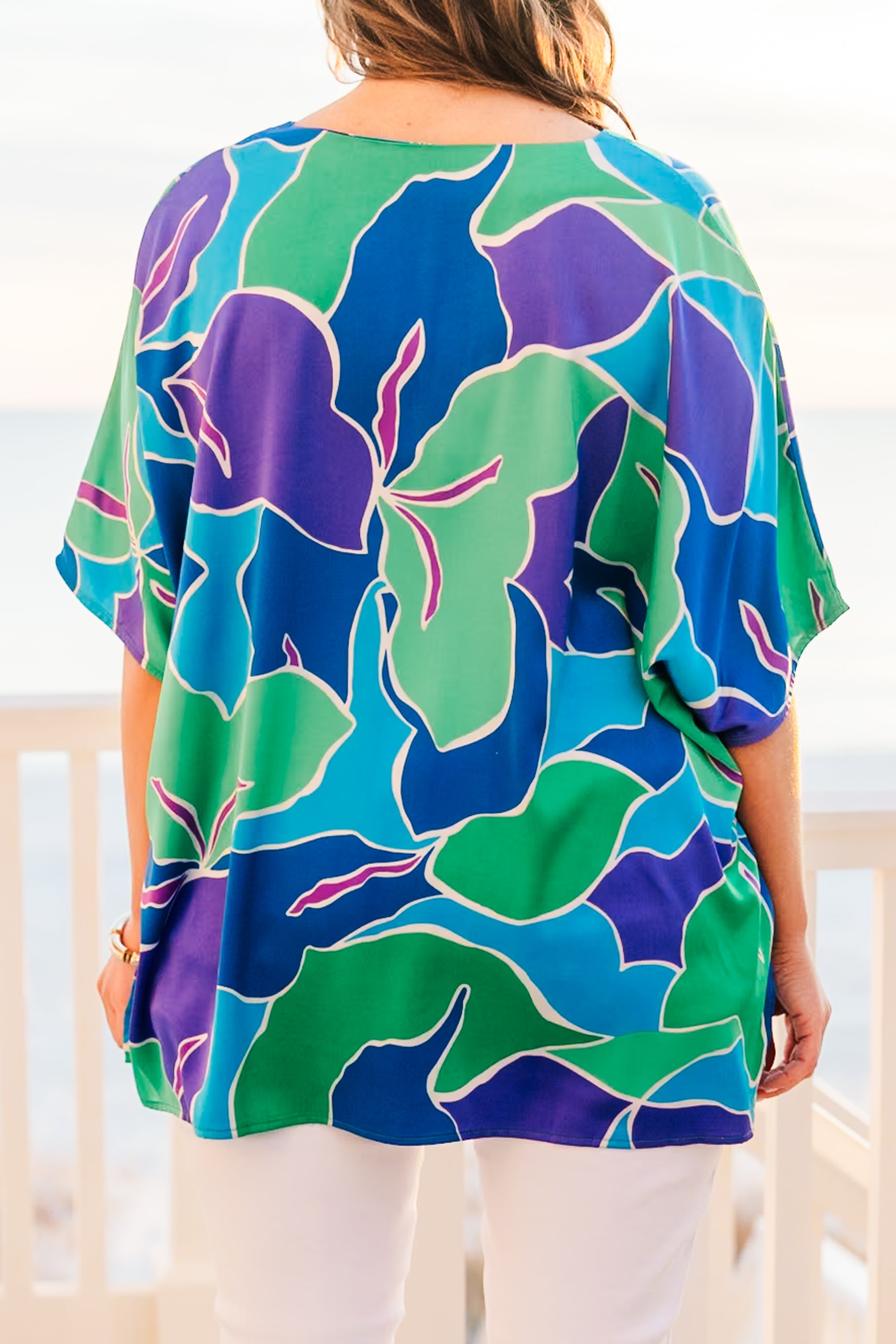 Dab Of Love Top, Blue