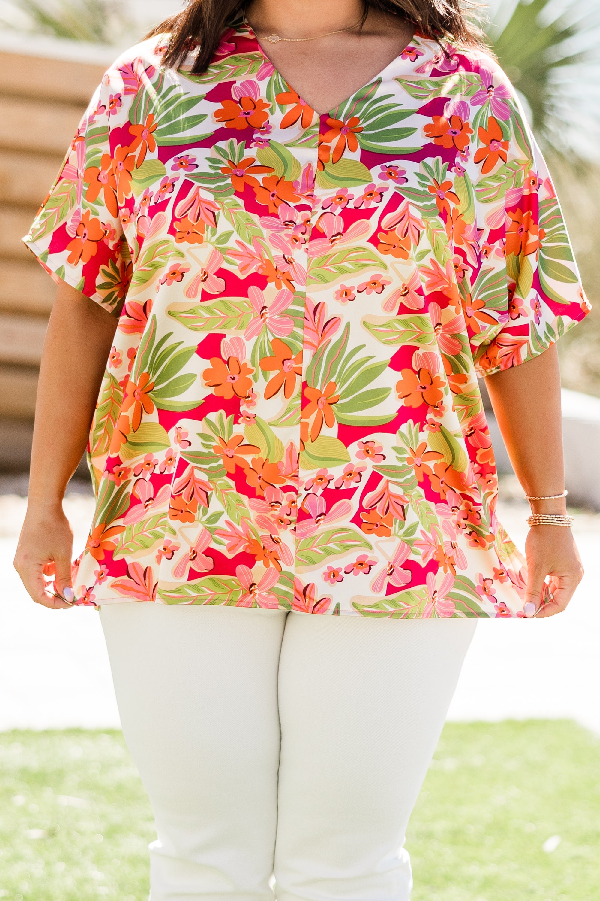 Dab Of Love Top, Pink