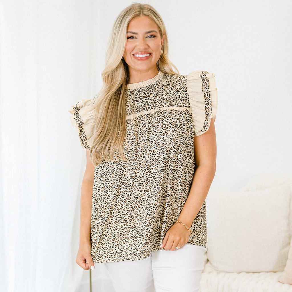 Daisy Dreams Top, Leopard