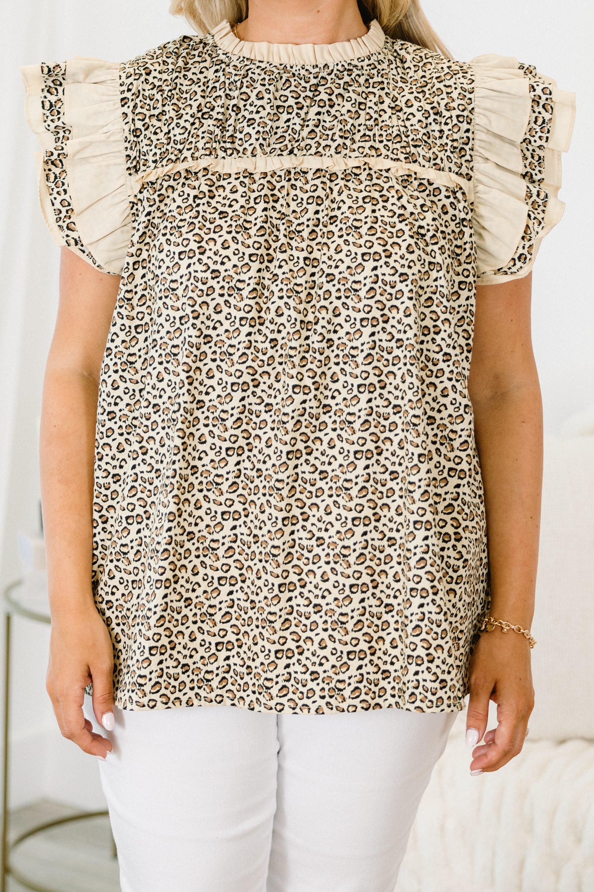 Daisy Dreams Top, Leopard