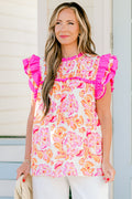 Daisy Dreams Top, Pink-Orange
