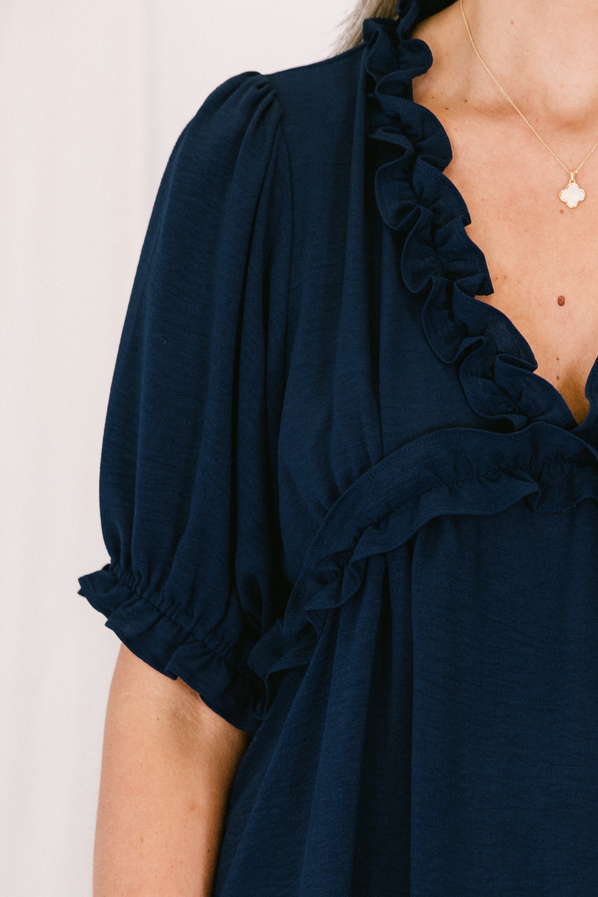 Dancing For Fun Top, Navy
