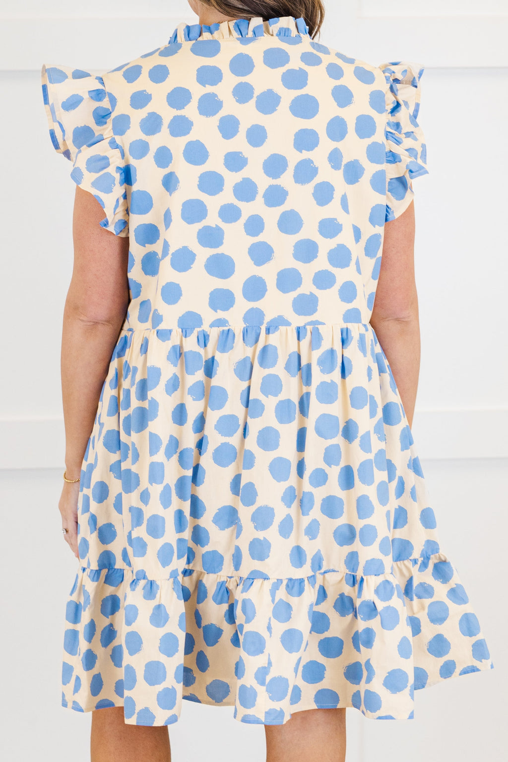 Dancing On Dewdrops Dress, Blue