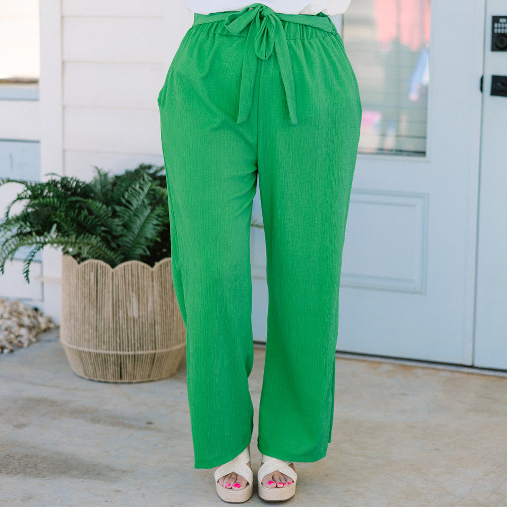 Dancing With Myself Pants, Green