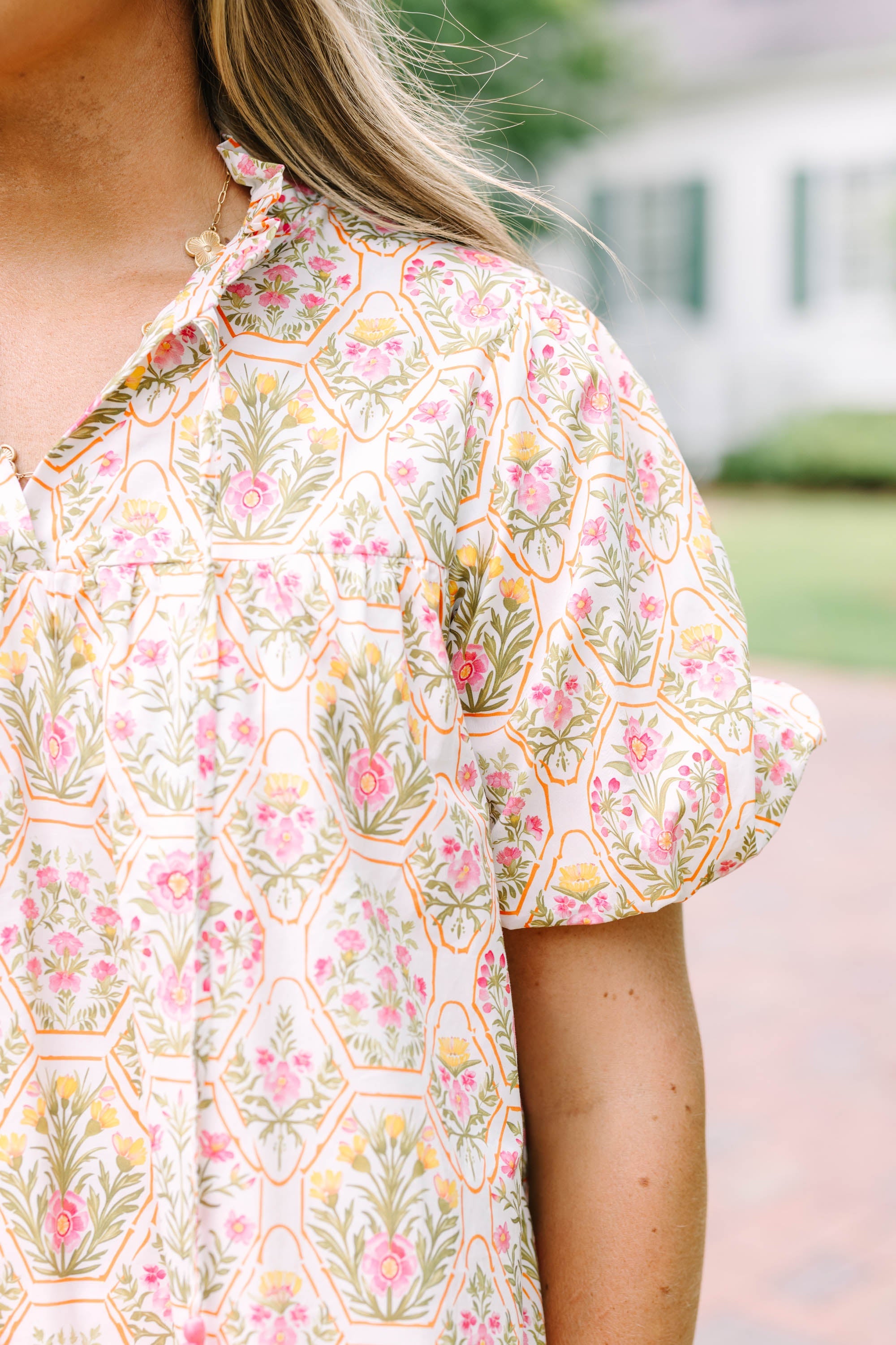 Daydreamer Top, Pink Floral