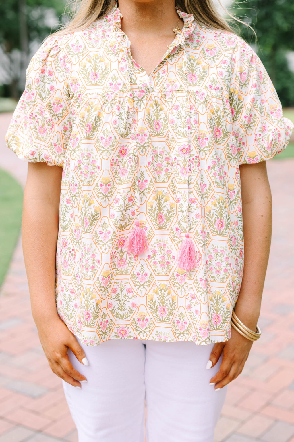 Daydreamer Top, Pink Floral