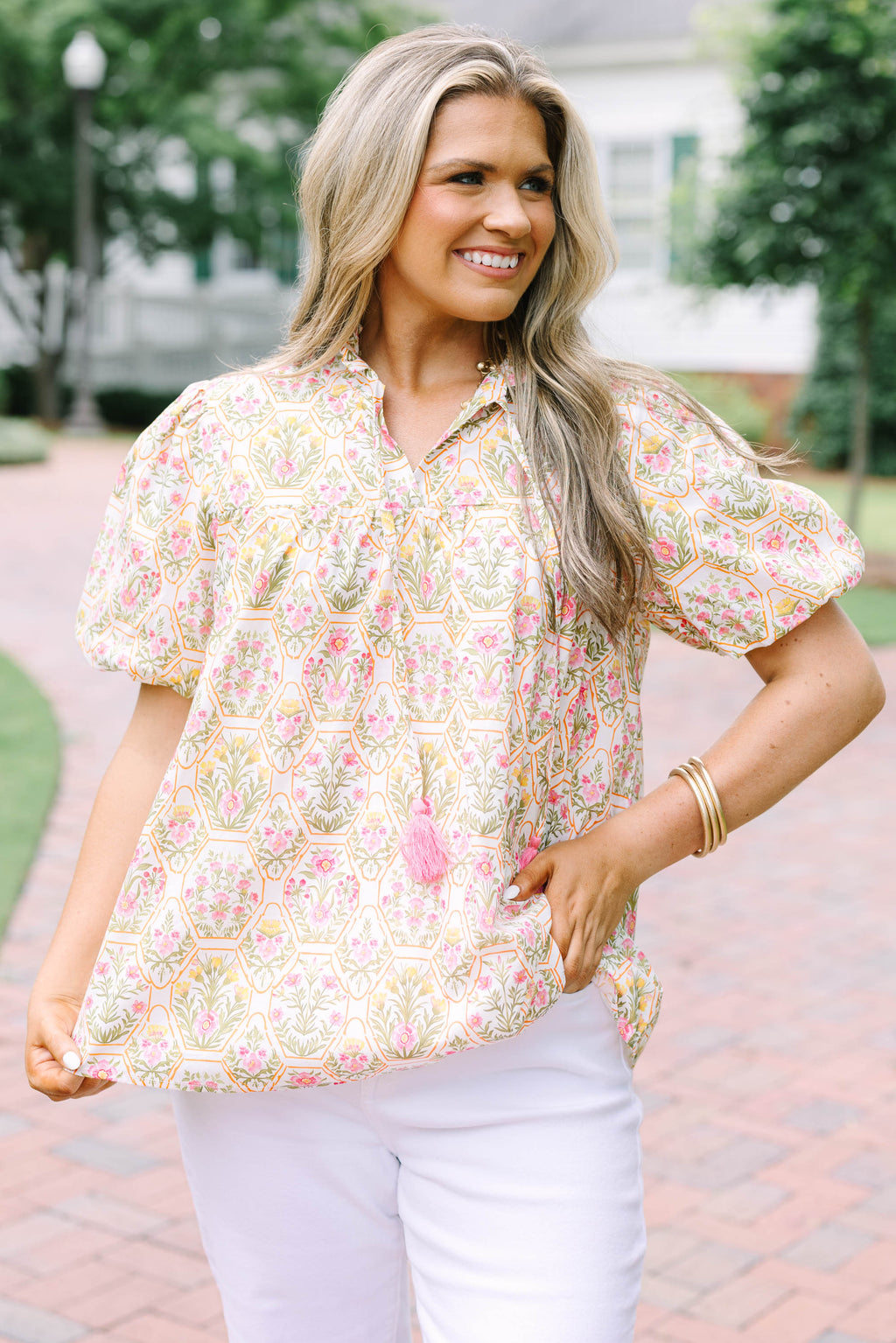 Daydreamer Top, Pink Floral