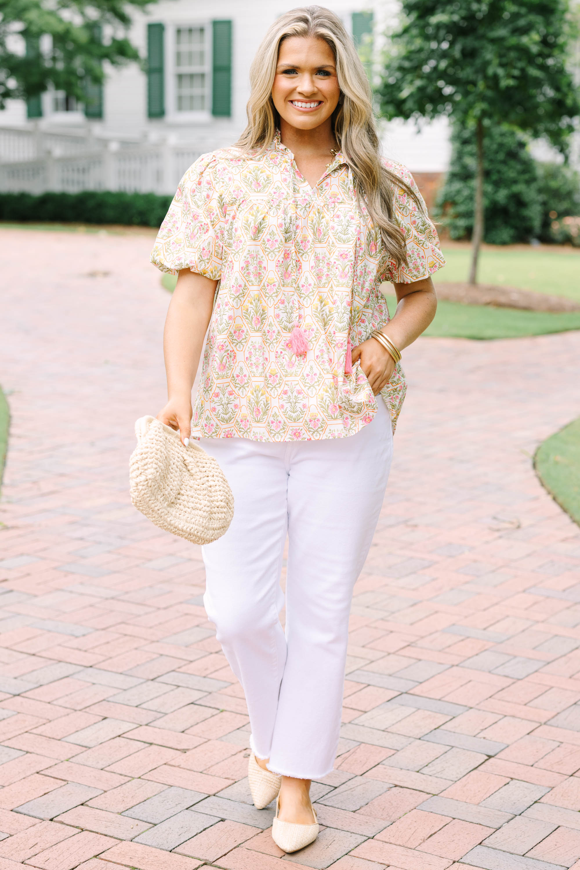 Daydreamer Top, Pink Floral