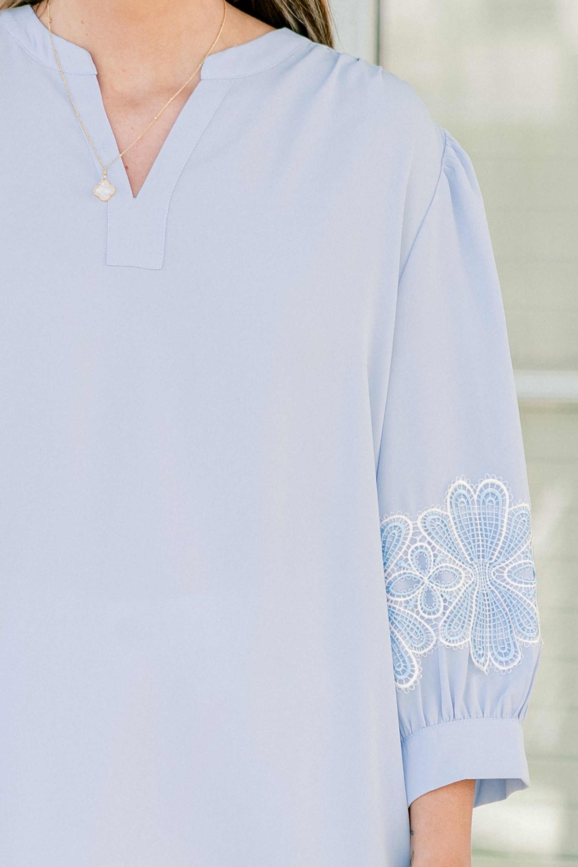 Daydreaming About You Top, Blue