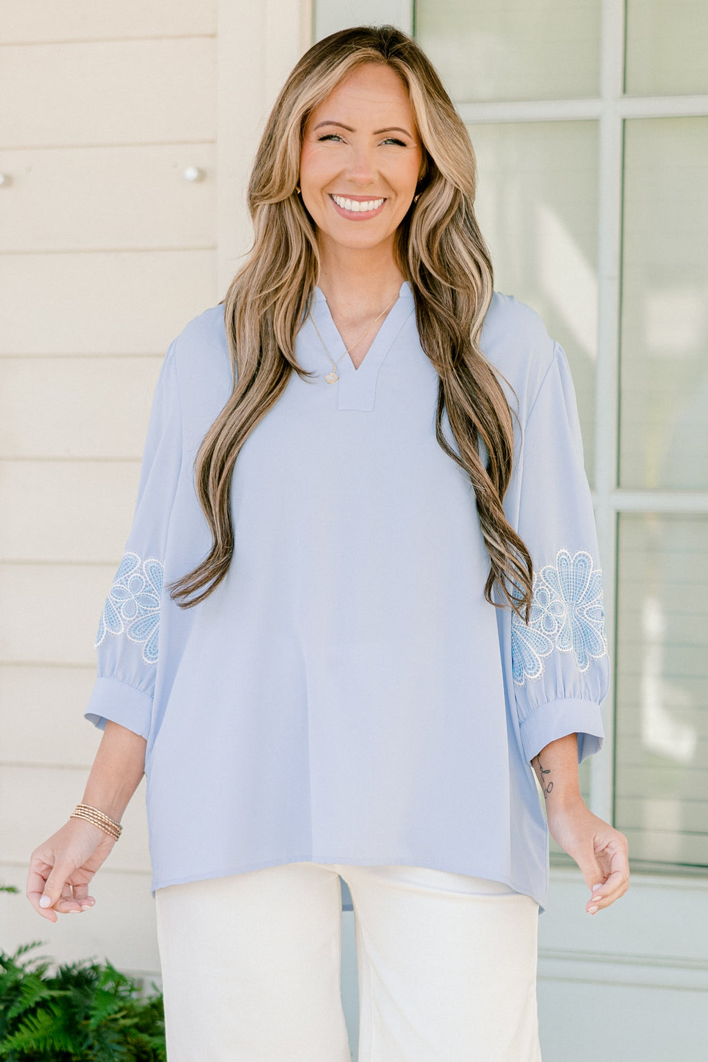 Daydreaming About You Top, Blue