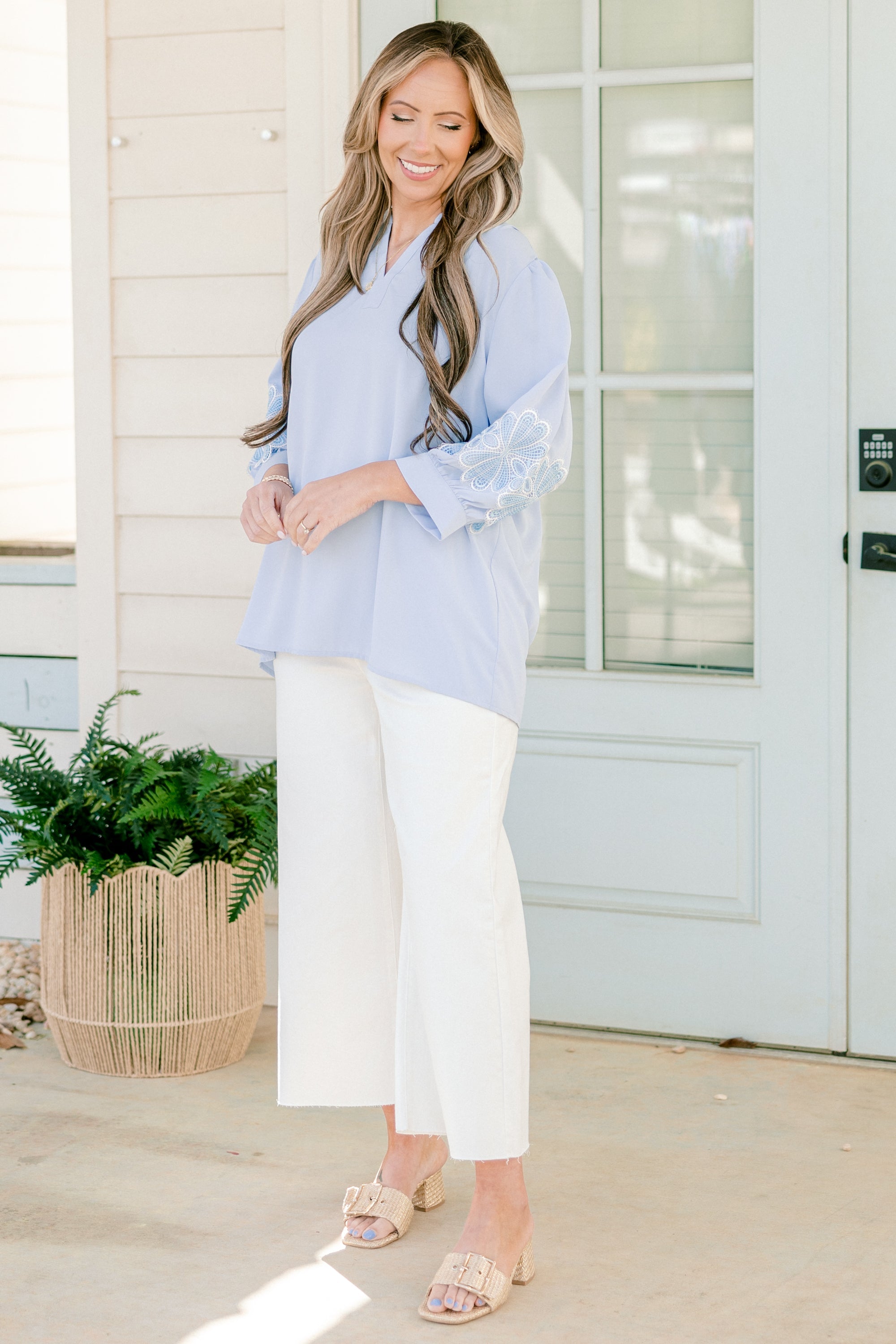 Daydreaming About You Top, Blue