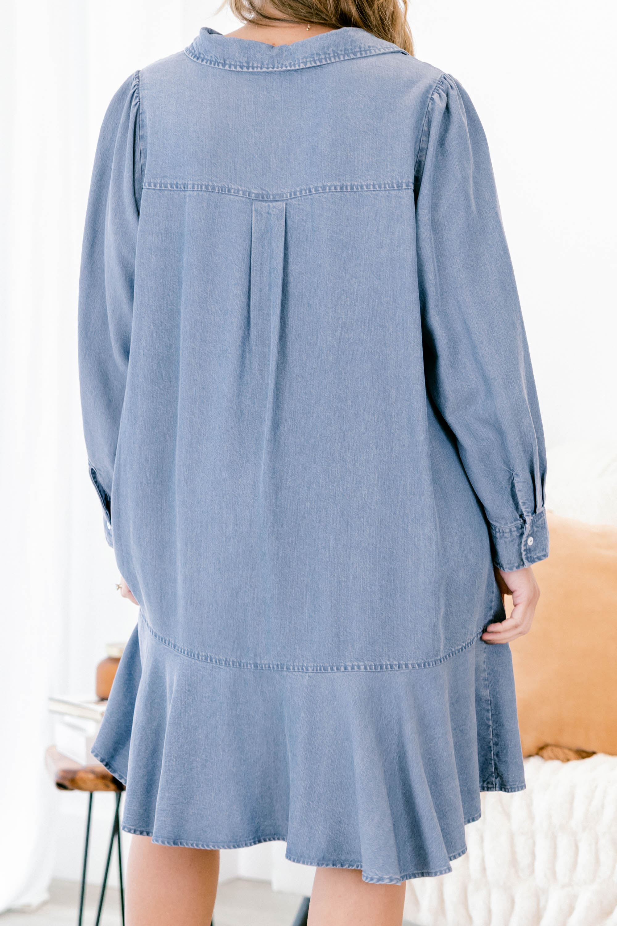 Days Like Today Dress, Denim Blue