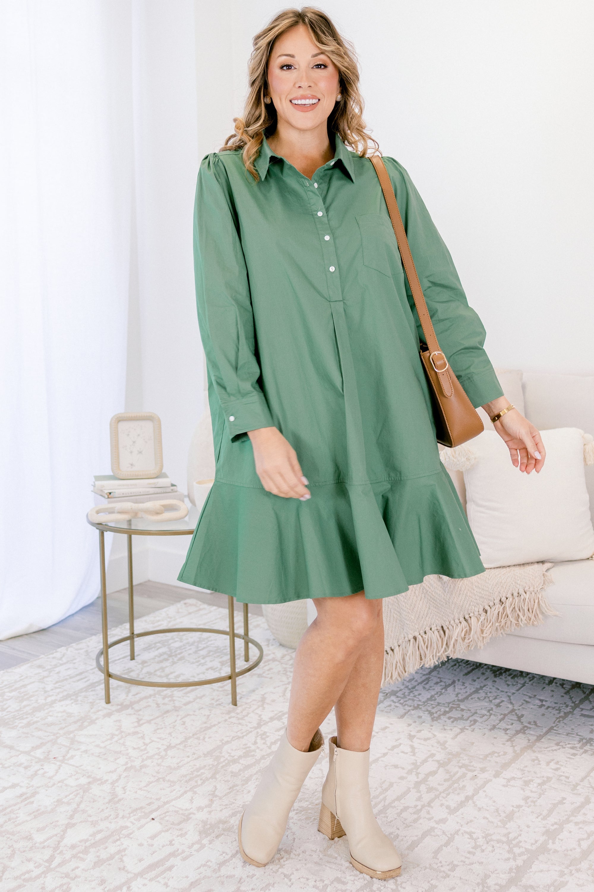 Days Like Today Dress, Fern