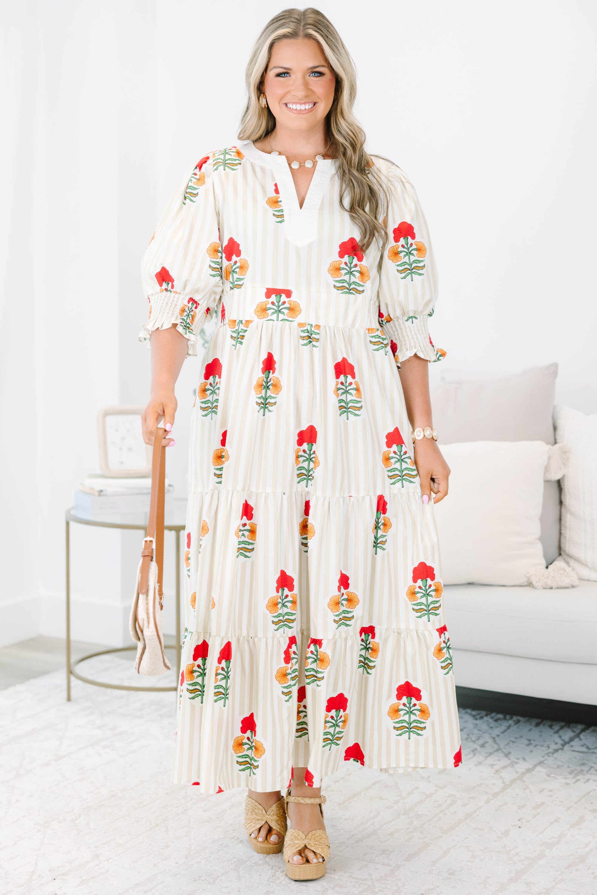 Days Of Dreaming Dress, Cream Floral