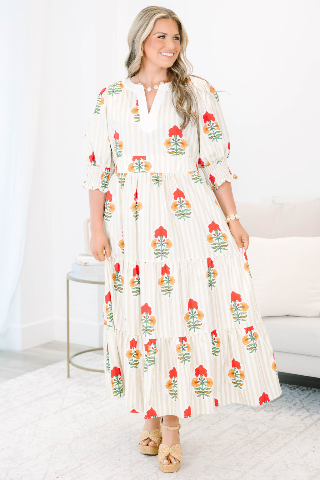 Days Of Dreaming Dress, Cream Floral