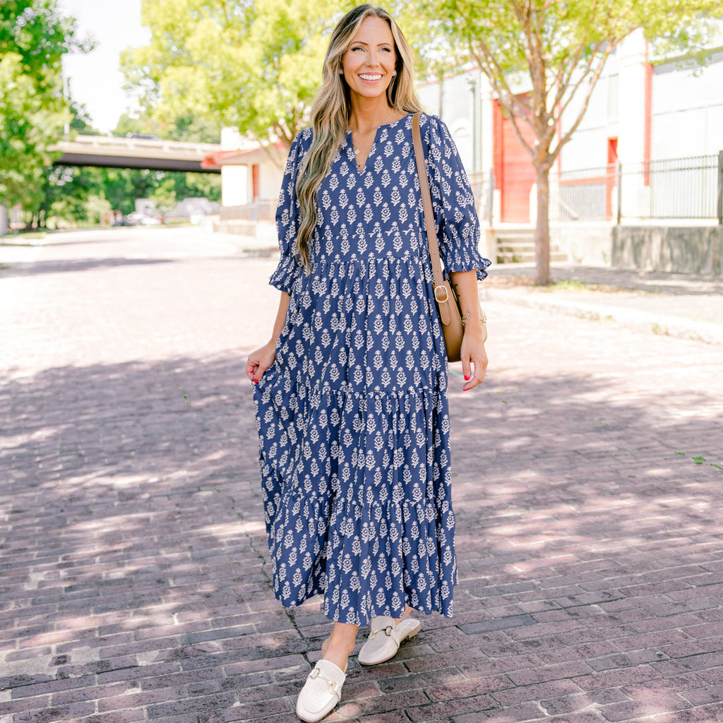 Days Of Dreaming Dress, Navy