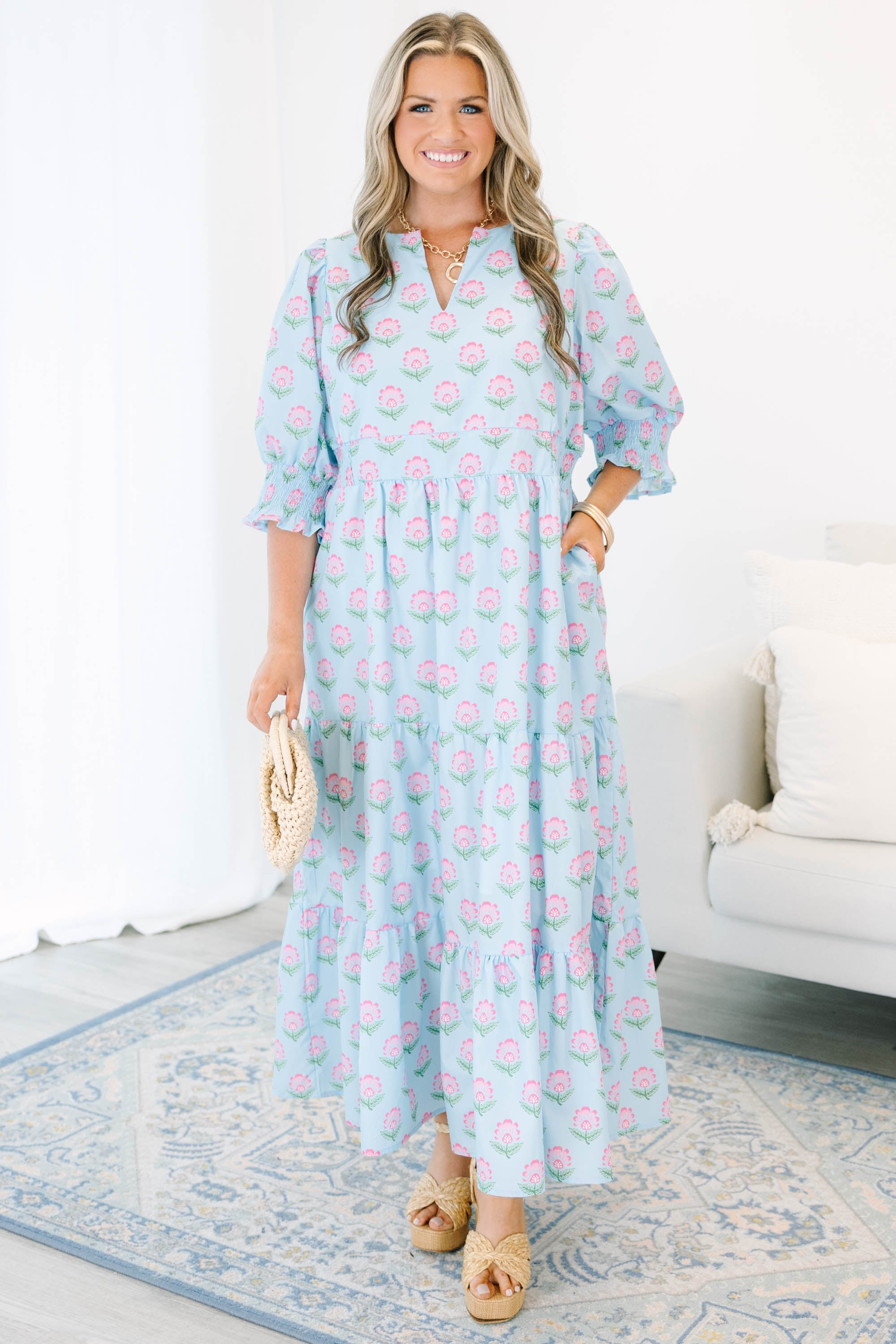 Days Of Dreaming Dress, Baby Blue