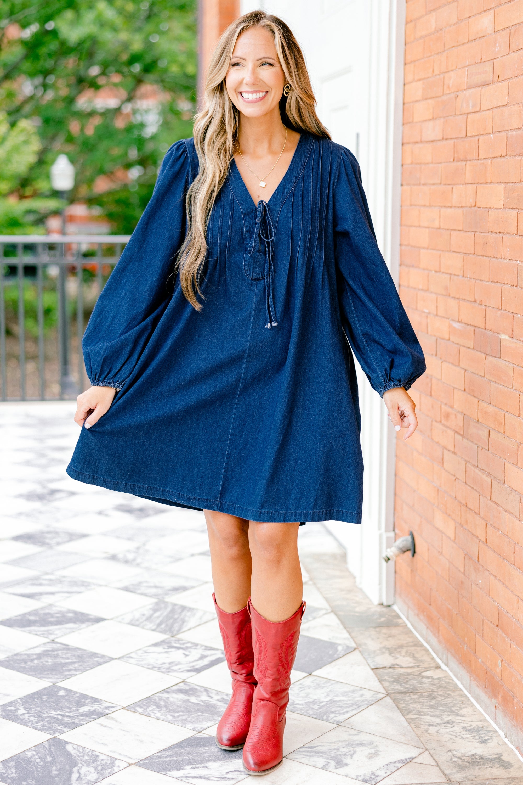 Daytime Fine Dress, Blue