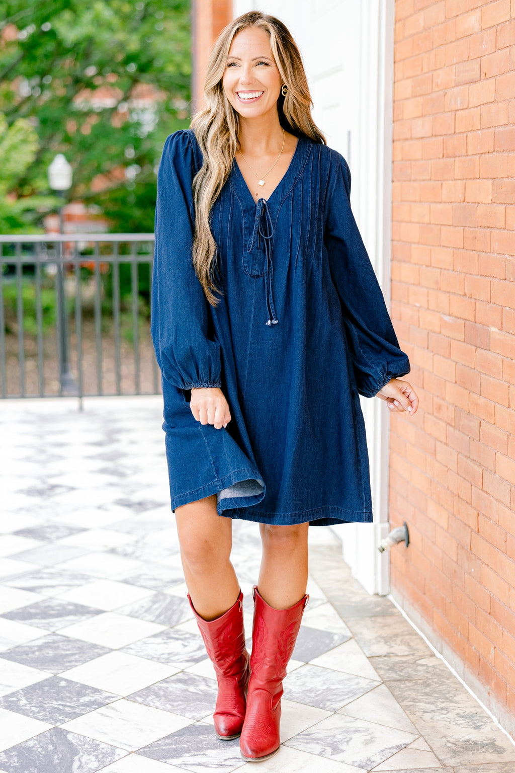 Daytime Fine Dress, Blue