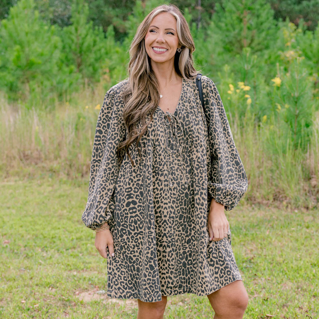 Daytime Fine Dress, Brown