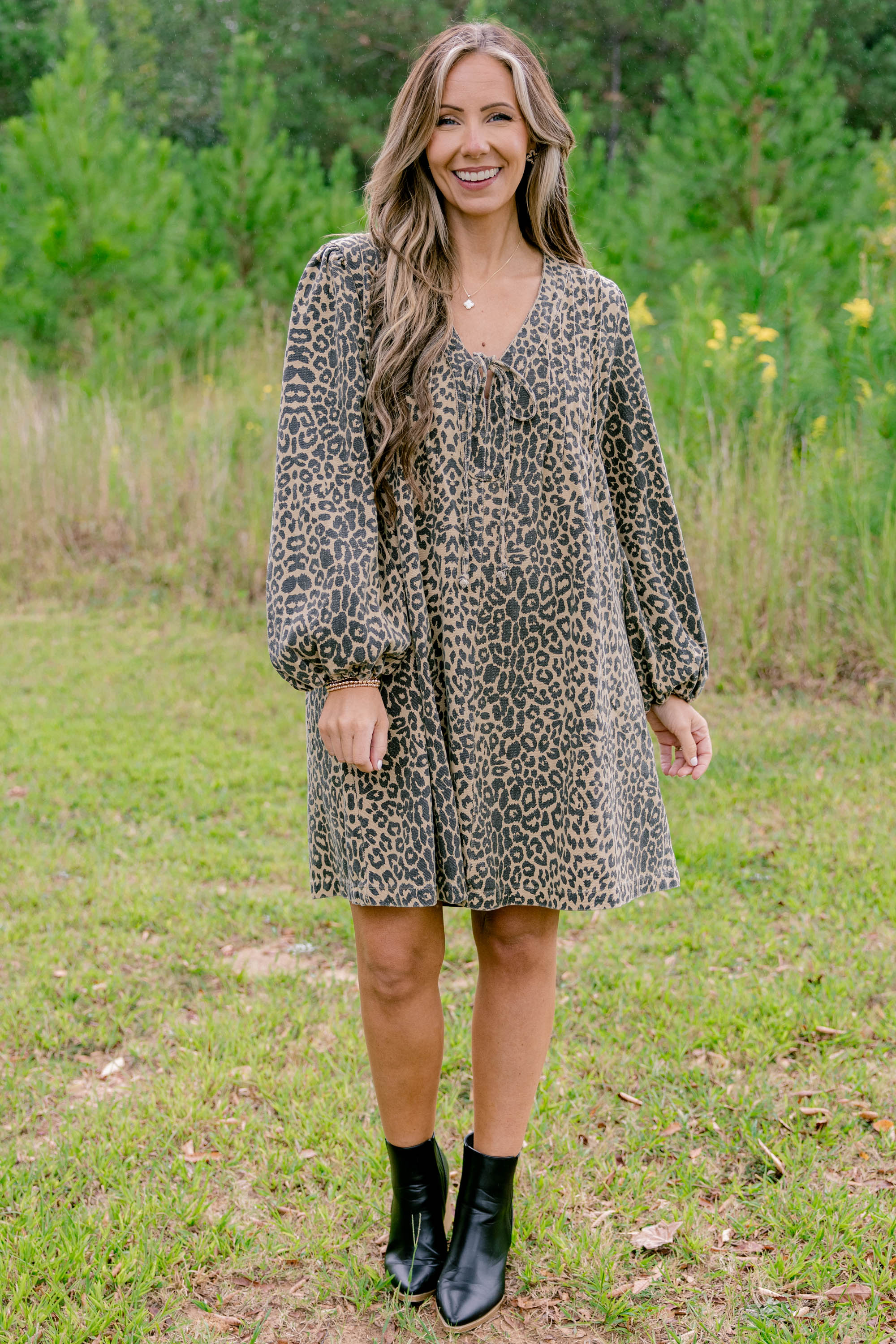 Daytime Fine Dress, Brown