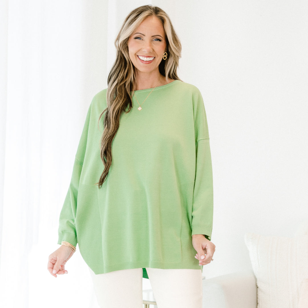 Daytime Shine Top, Green