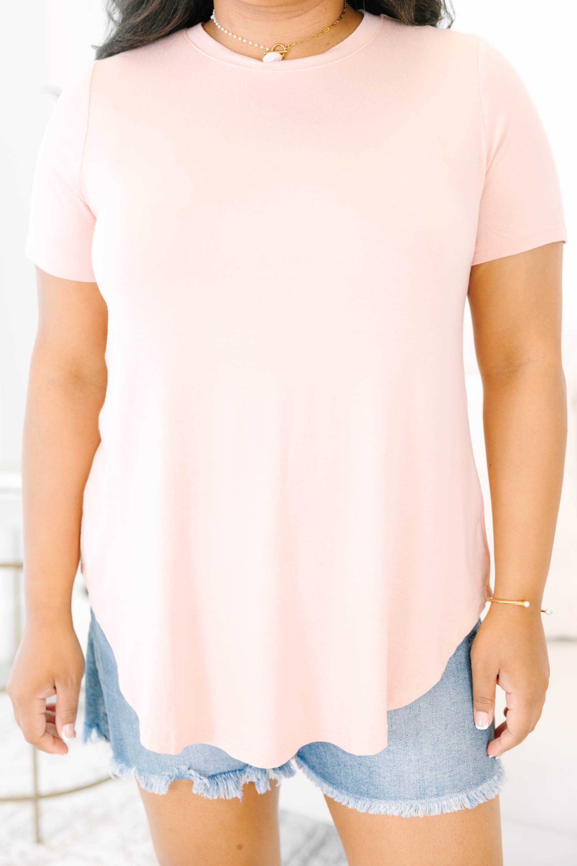 Decide My Fate Top, Dusty Rose
